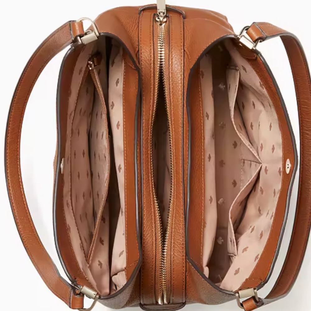MAKE AN OFFER NWT Kate spade Leila Medium Triple Compartment Shoulder Bag - Picture 4 of 4